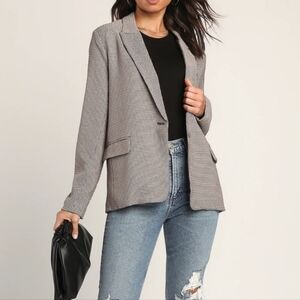Lulu's Classic Gray Blazer